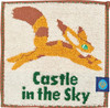 Marushin Studio Ghibli Castle in the Sky Mini Towel Fox Squirrels