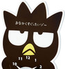 Sanrio Acrylic Stand Clock - Bad Badtz-Maru (Happy Bad Badtz-Maru 30th Birthday)