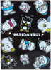 Sanrio Clear File Set of 2 Characters from HAPIDANBUI (30th Anniversary & HAPIDANBUI is Celebrating)
