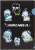 Sanrio Clear File Set of 2 Characters from HAPIDANBUI (30th Anniversary & HAPIDANBUI is Celebrating)