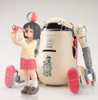 Hasegawa 1/20 MechatroWeGo No.06 Nichijou Collaboration Warm Plastic Model + Nano Shinonome 1/20 Resin Figure