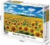 Epoch 09-029s Jigsaw Puzzle Sunflower Village - Hokkaido Japan (Scenery) (1000 Pieces)