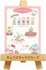 T's Factory Sanrio Easel Stand with Note Paper Cafe Sanrio