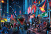 Beverly 93-172 Jigsaw Puzzle Masato Hattori: Dinosaur in New York (300 Pieces)