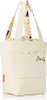 Marushin Studio Ghibli Botanical Drawstring Tote Bag Witch's Delivery Service Ivory