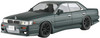 Aoshima The Tuned Car No.83 1/24 C33 LAUREL '91 AERO CUSTOM(NISSAN) Plastic Model