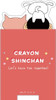 T's Factory Stand Sticky Note Crayon Shin-chan Characters