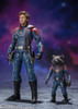Bandai S.H.Figuarts Star-Lord Peter Quill & Rocket Raccoon Figure (Guardians of the Galaxy)