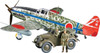 Tamiya 25203 1/48 Kawasaki Ki-61-Id Hien (Tony) & 4x4 Light Vehicle Kurogane Set Plastic Model