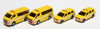 Kato 23-653B Toyota Hiace Long Probox Road Maintenance Vehicle 4 Cars (N scale)