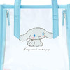 Sanrio Clear 2 Way Bag with Shoulder Strap Cinnamoroll