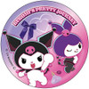 T's Factory Sanrio Glow in the Dark Button Badge KUROMI'S PRETTY JOURNEY