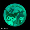 T's Factory Sanrio Glow in the Dark Button Badge KUROMI'S PRETTY JOURNEY