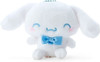 Sanrio Plush Mascot Holder with Badge - Cinnamoroll (Smiling)