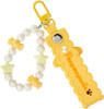 Sanrio Keychain with Beads Strap (Smiling) Pom Pom Purin