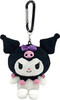 Nakajima Plush Mascot Holder with Carabiner - Sanrio Kuromi