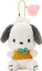 Sanrio Plush Mascot Holder Keychain - Sanrio Pochacco (Fancy Shop)