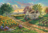 Beverly 1000-025 Jigsaw Puzzle Blooming Sunflowers Along a Country Road (1000 Pieces)