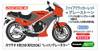 Hasegawa 1/12 Kawasaki KR250 (KR250A) Red/Gray Color Plastic Model