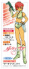 Hasegawa 1/12 Dirty Pair Kay Resin Kit