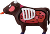 Megahouse 3D Anatomy Puzzle Yakiniku Wagyu Cow