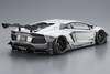 Aoshima Liberty Walk 1/24 No.19 Lamborghini Aventador Limited Edition Ver.1 Plastic Model