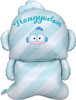 Morimotosangyo Character Shaped Foil Balloon - Sanrio Hangyodon