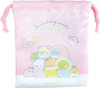 T's Factory Drawstring Bag 2-Piece Set Sumikko Gurashi Babies Mint