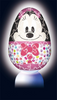 Yanoman 3D LED Easter Lantern Puzzle 2202-02 Disney Minnie Mouse (80 Pieces)