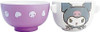 Sun Art Rice and Soup Bowls Set - Mini Kuromi