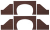 Tsugawa Yokou NA-96 Double Track Tunnel Entrance (Bricks Type) (N scale)