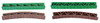 Tsugawa Yokou NA-56 Deck Girder Bridge (3 set) Brown (N scale)