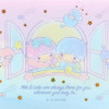 Sanrio Little Twin Stars Stickers and Case Set
