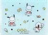 Sanrio Pochacco Stickers and Case Set