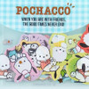 Sanrio Pochacco Stickers and Case Set