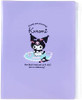 Sanrio Clear File with Fastener Pocket - Kuromi