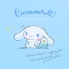 Sanrio Clear File with Fastener Pocket - Cinnamoroll