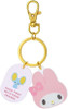 Sanrio Acrylic Face Shaped Keychain - My Melody