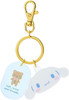 Sanrio Acrylic Face Shaped Keychain - Cinnamoroll