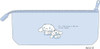 T's Factory Sanrio Slim Boat-Shaped Pen Pouch Nuance - Cinnamoroll