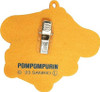 J's Planning Embroidered Cloth Patch Accessories with Clip - Sanrio Pom Pom Purin