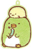 J's Planning Embroidered Cloth Patch Accessories with Clip - Sumikko Gurashi Penguin