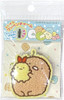 J's Planning Embroidered Cloth Patch Accessories with Clip - Sumikko Gurashi Tonkatsu