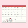 Sanrio B6 Diary 2024 Schedule Book - Hello Kitty (Horizontal Line)