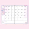 Sanrio A5 Schedule Book Daily Planer 2024 - Little Twin Stars