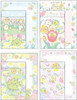 San-x Letter Set - Sumikko Gurashi - Flower Garden