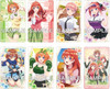Ensky The Quintessential Quintuplets Character Sticker Collection Vol.2 20pcs Box