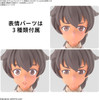 Bandai 30MS Option Face Parts Vol.6 All 3 Types Facial Expression Set (Color C) Plastic Model