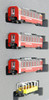 Kato 10-1656 Swiss Rhaetian Railway <Bernina Express (New Logo)> 4 Cars Add-on Set (N scale)