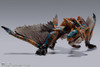 Bandai S.H.MonsterArts Tigrex Figure (Monster Hunter Rise)